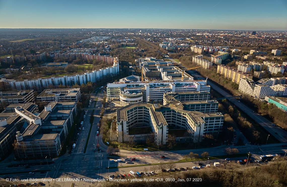 07.01.2023 - Umgebung in Neuperlach